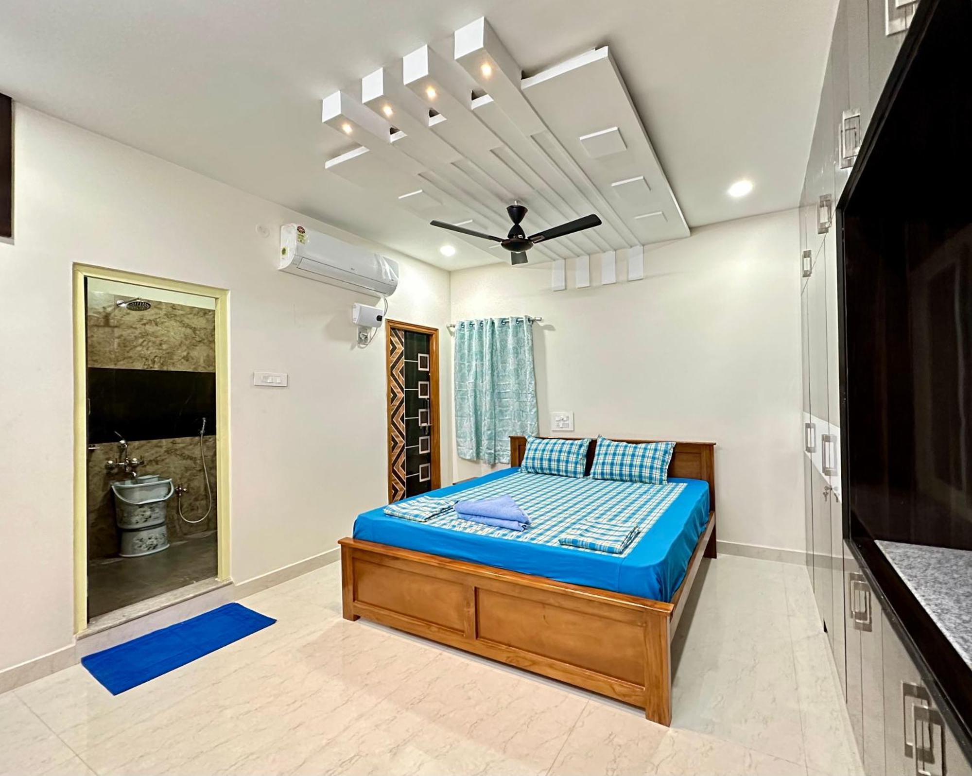 Truelife - 3Bhk Ac Apartments For Large Family - Best Location - Direct Flyover To Alipiri Gate - Walk To Ps4 Veg Restaurant - Modular Kitchen - Super Fast Wifi - Android Tv - 250 Jio Channels - Easy Access To All Temples - Top Service With Lots Of L Tirupati Exterior photo